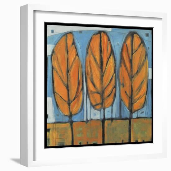 Fall Trees-Tim Nyberg-Framed Giclee Print