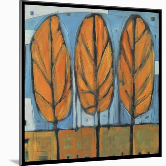 Fall Trees-Tim Nyberg-Mounted Giclee Print