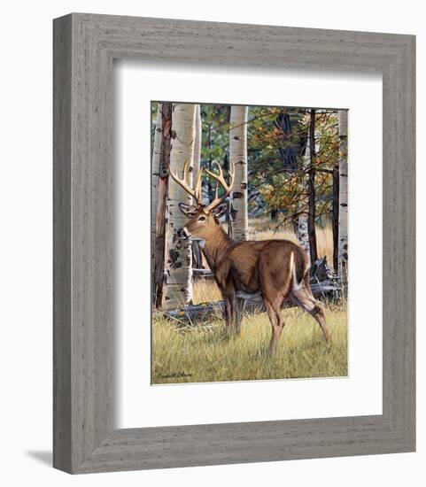 Fall Whitetail-Russell Cobane-Framed Art Print