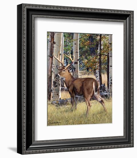 Fall Whitetail-Russell Cobane-Framed Art Print