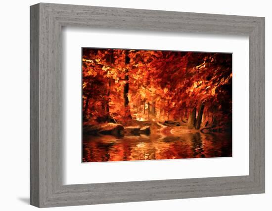 Fall Wind-Philippe Sainte-Laudy-Framed Photographic Print