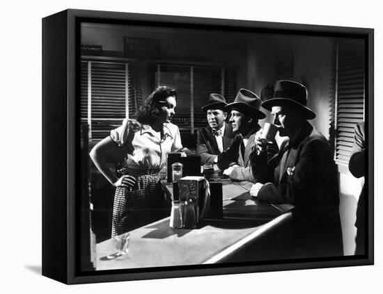 Fallen Angel, Linda Darnell, Bruce Cabot, Dana Andrews, Charles Bickford, 1945-null-Framed Stretched Canvas