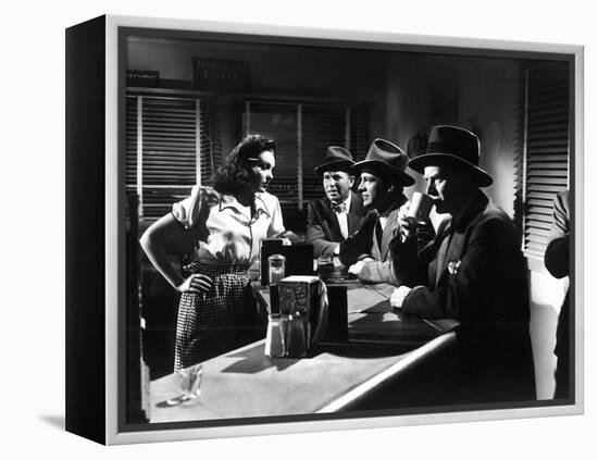 Fallen Angel, Linda Darnell, Bruce Cabot, Dana Andrews, Charles Bickford, 1945-null-Framed Stretched Canvas