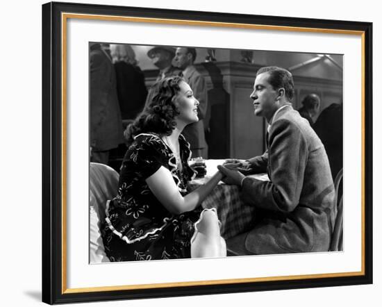 Fallen Angel, Linda Darnell, Dana Andrews, 1945-null-Framed Photo