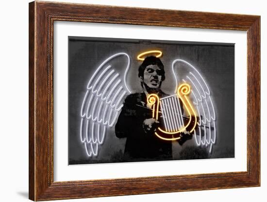 Fallen Angel-Octavian Mielu-Framed Art Print