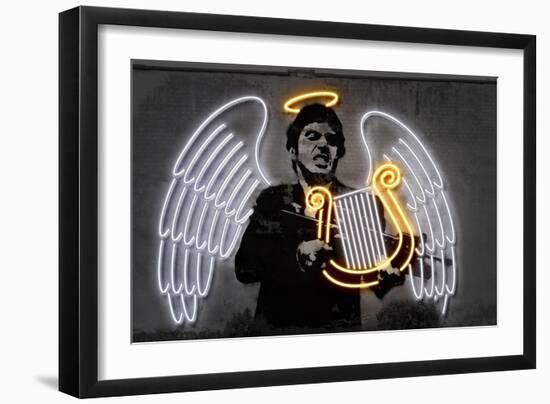 Fallen Angel-Octavian Mielu-Framed Art Print