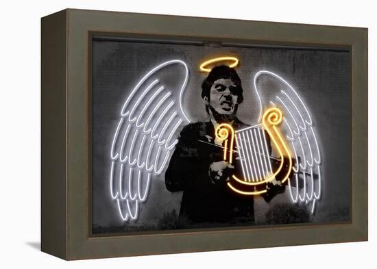 Fallen Angel-Octavian Mielu-Framed Stretched Canvas