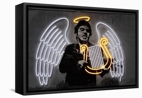 Fallen Angel-Octavian Mielu-Framed Stretched Canvas