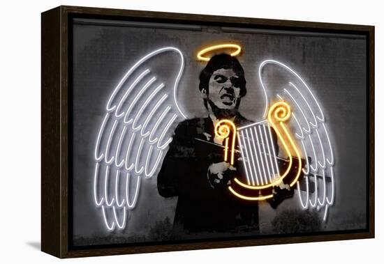 Fallen Angel-Octavian Mielu-Framed Stretched Canvas