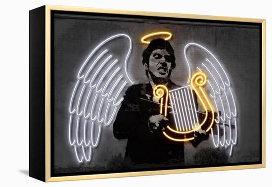 Fallen Angel-Octavian Mielu-Framed Stretched Canvas