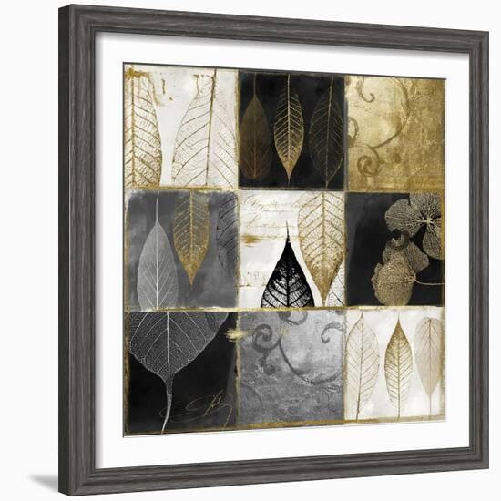 Fallen Gold III-Color Bakery-Framed Giclee Print