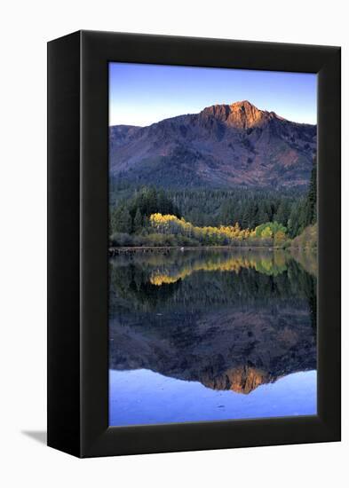 Fallen Leaf Lake Lake Tahoe, California-Justin Bailie-Framed Premier Image Canvas