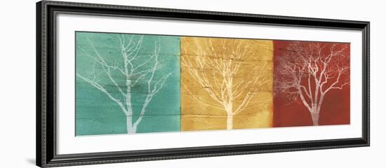 Fallen Leaves-Stephane Fontaine-Framed Art Print