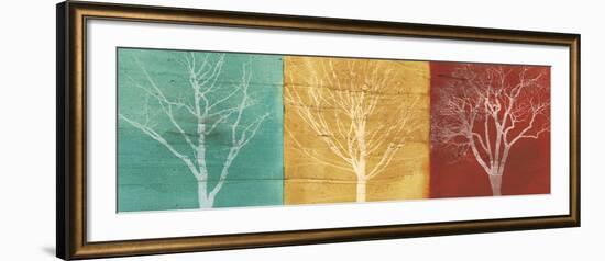 Fallen Leaves-Stephane Fontaine-Framed Art Print