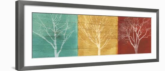 Fallen Leaves-Stephane Fontaine-Framed Art Print