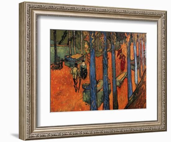 Falling Autumn Leaves, 1888-Vincent van Gogh-Framed Giclee Print