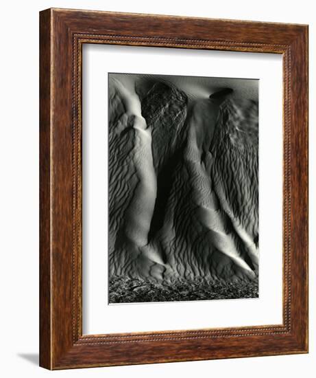 Falling Dune Wall, White Sands, 1975-Brett Weston-Framed Photographic Print