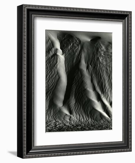 Falling Dune Wall, White Sands, 1975-Brett Weston-Framed Photographic Print