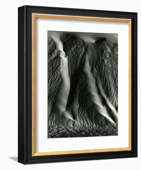 Falling Dune Wall, White Sands, 1975-Brett Weston-Framed Photographic Print