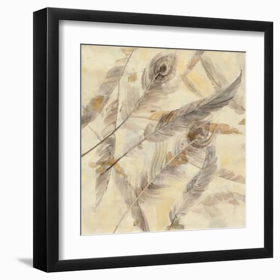 Falling Feathers-Albena Hristova-Framed Art Print