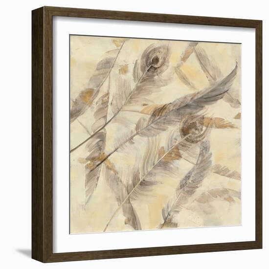 Falling Feathers-Albena Hristova-Framed Art Print