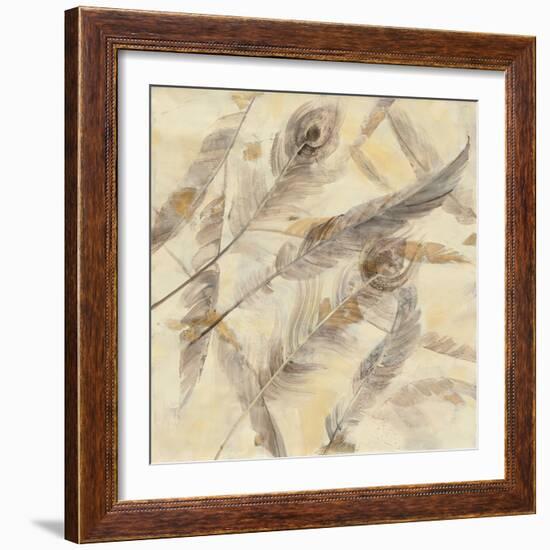 Falling Feathers-Albena Hristova-Framed Art Print