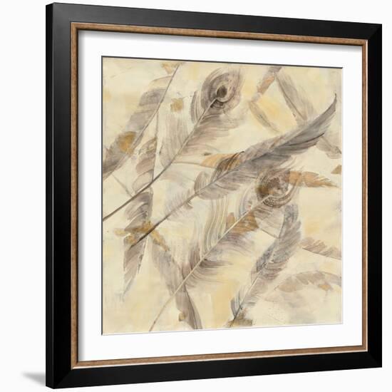 Falling Feathers-Albena Hristova-Framed Art Print