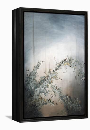 Falling Flowers-Kari Taylor-Framed Premier Image Canvas