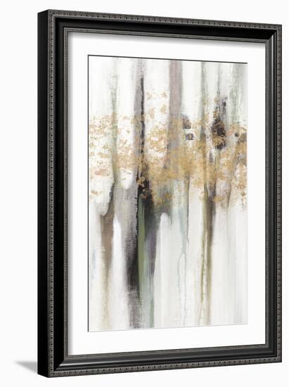 Falling Gold Leaf I-Studio W-Framed Art Print