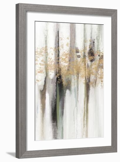 Falling Gold Leaf I-Studio W-Framed Art Print