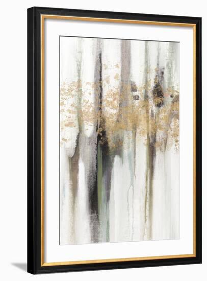 Falling Gold Leaf I-Studio W-Framed Art Print