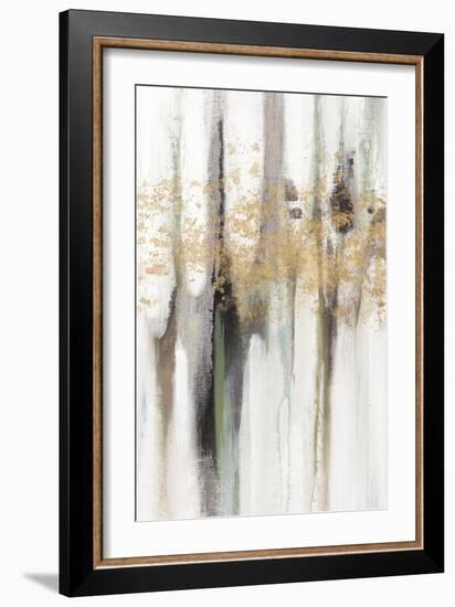 Falling Gold Leaf I-Studio W-Framed Art Print