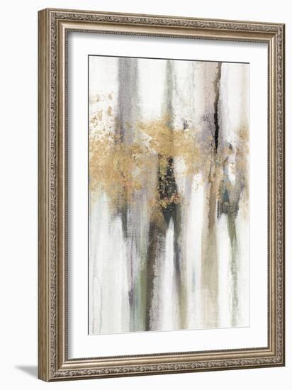 Falling Gold Leaf II-Studio W-Framed Premium Giclee Print