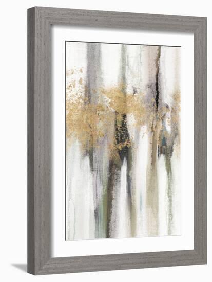 Falling Gold Leaf II-Studio W-Framed Premium Giclee Print