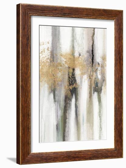 Falling Gold Leaf II-Studio W-Framed Premium Giclee Print