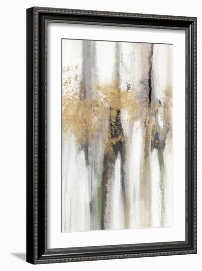 Falling Gold Leaf II-Studio W-Framed Premium Giclee Print