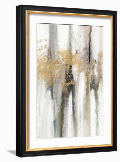 Falling Gold Leaf II-Studio W-Framed Premium Giclee Print