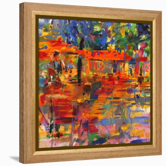 Falling Leaves, Paris-Peter Graham-Framed Premier Image Canvas