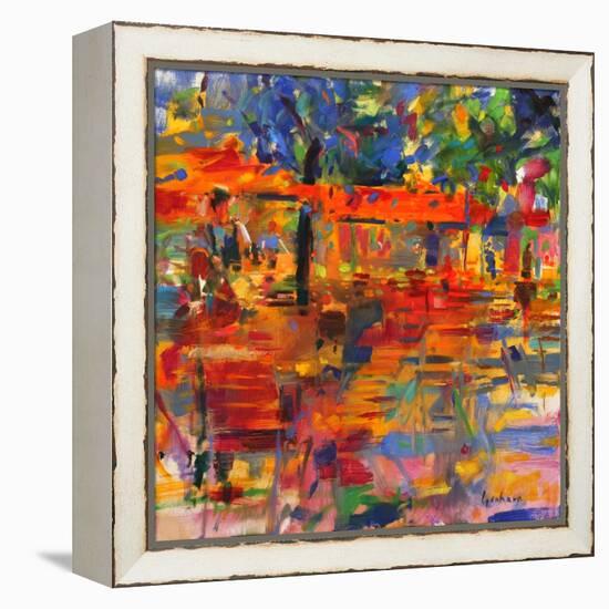 Falling Leaves, Paris-Peter Graham-Framed Premier Image Canvas