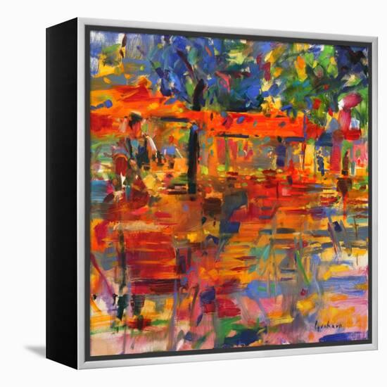 Falling Leaves, Paris-Peter Graham-Framed Premier Image Canvas