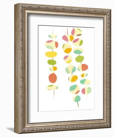 Falling Leaves Two-Jan Weiss-Framed Art Print