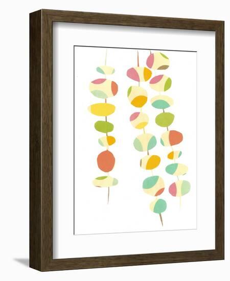 Falling Leaves Two-Jan Weiss-Framed Art Print