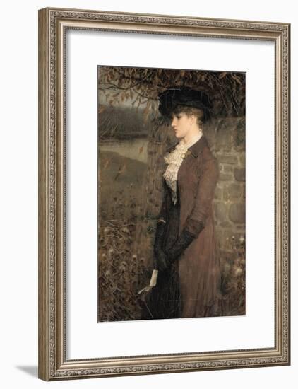 Falling Leaves-George Henry Boughton-Framed Giclee Print