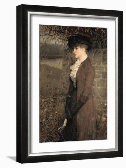 Falling Leaves-George Henry Boughton-Framed Giclee Print