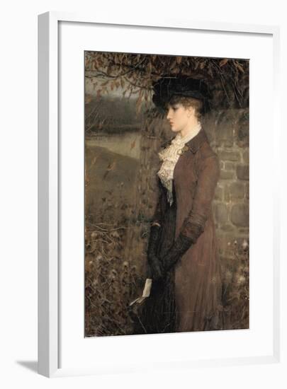 Falling Leaves-George Henry Boughton-Framed Giclee Print