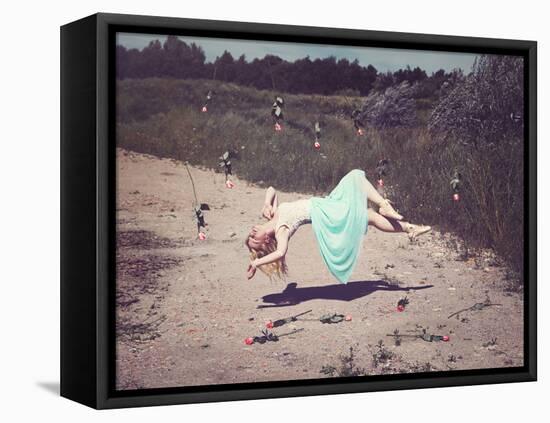 Falling Love-Sabine Rosch-Framed Premier Image Canvas