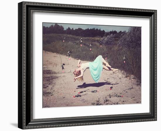 Falling Love-Sabine Rosch-Framed Photographic Print