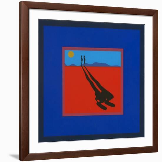 Falling Man-Ernest Trova-Framed Serigraph