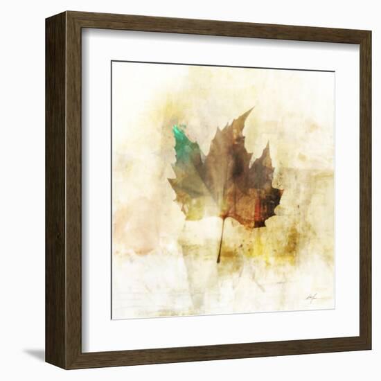 Falling Maple Leaf 1-Ken Roko-Framed Art Print