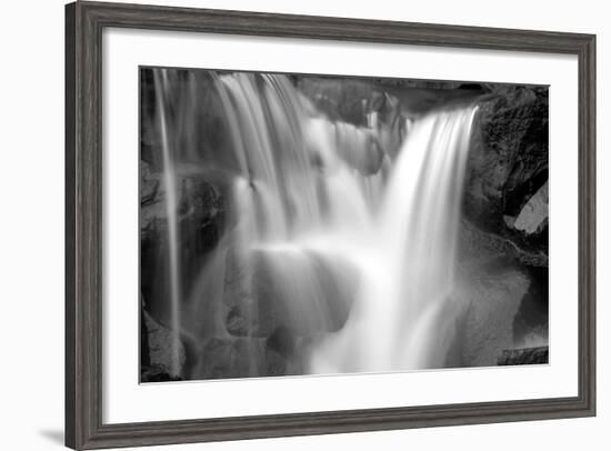 Falling Water I BW-Douglas Taylor-Framed Photo